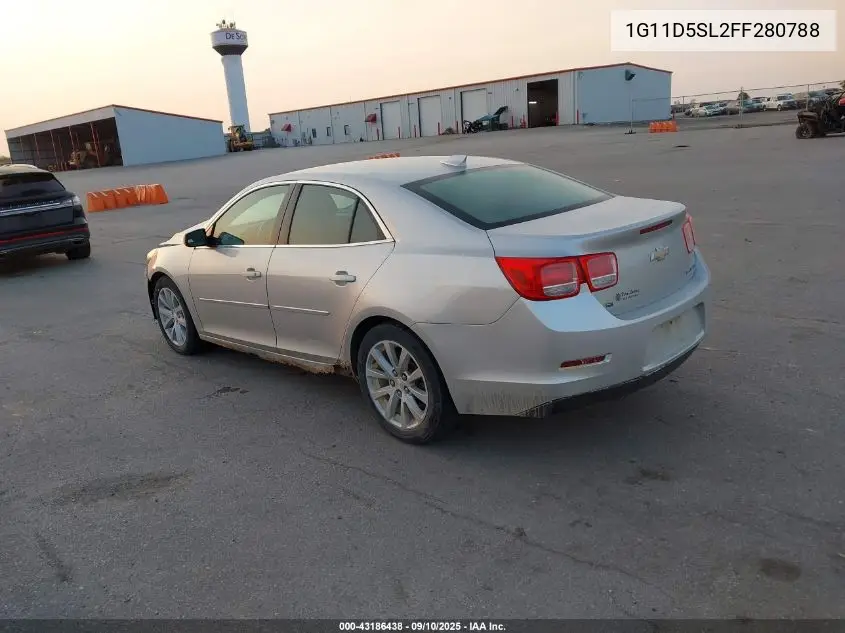 1G11D5SL2FF280788 2015 Chevrolet Malibu 2Lt
