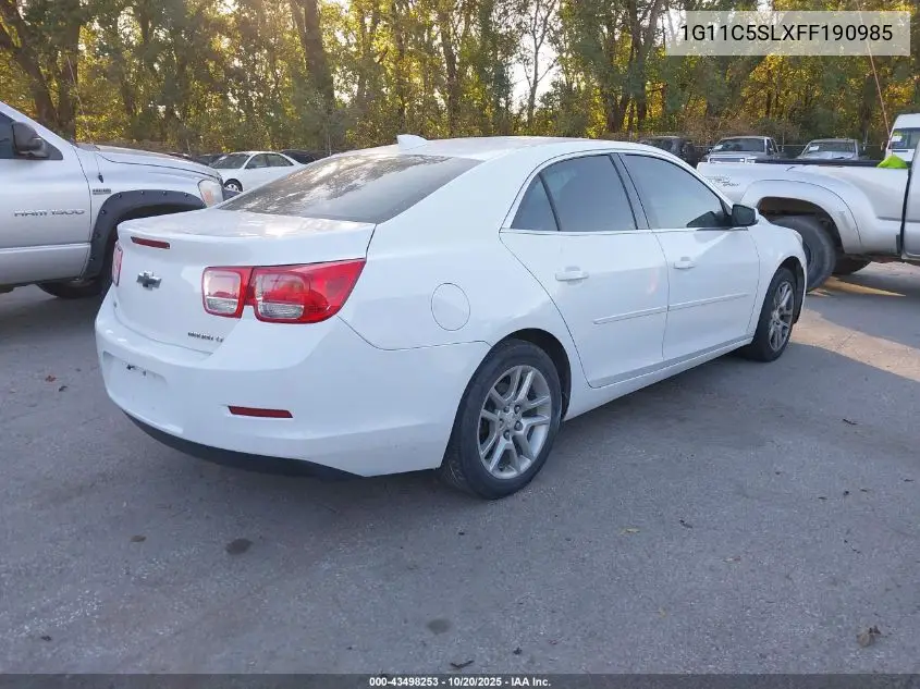 1G11C5SLXFF190985 2015 Chevrolet Malibu 1Lt