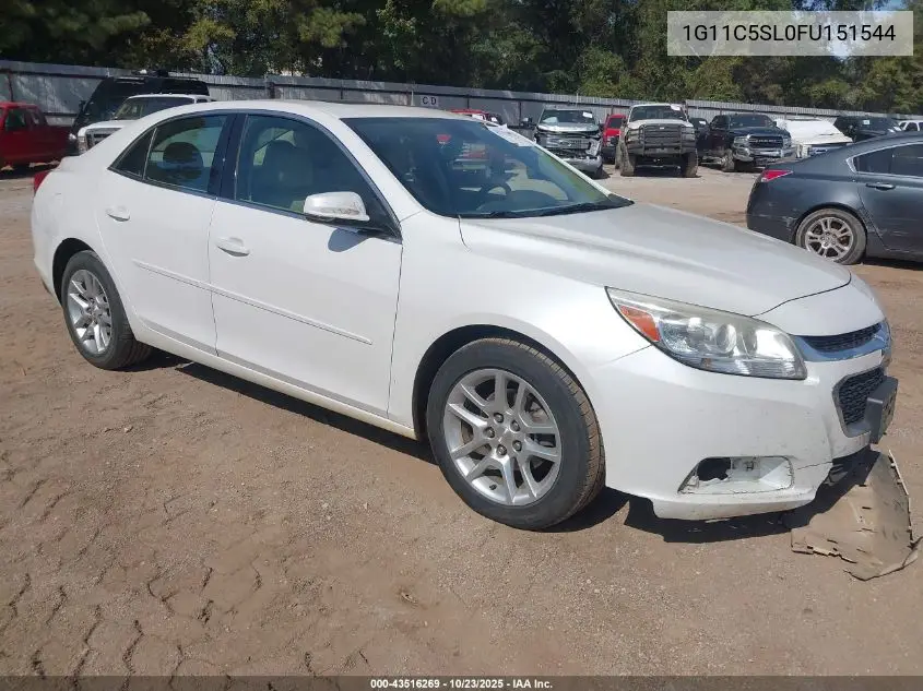 1G11C5SL0FU151544 2015 Chevrolet Malibu 1Lt