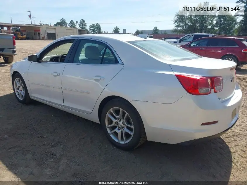 1G11C5SL0FU151544 2015 Chevrolet Malibu 1Lt
