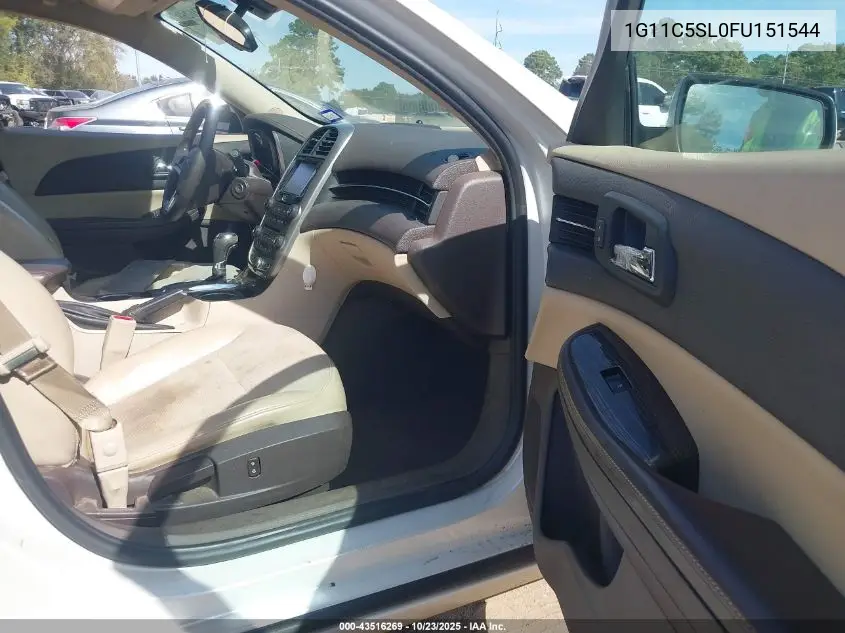 1G11C5SL0FU151544 2015 Chevrolet Malibu 1Lt