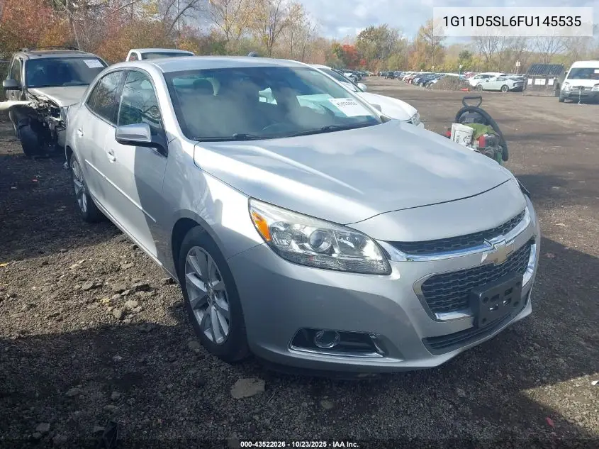 1G11D5SL6FU145535 2015 Chevrolet Malibu 2Lt