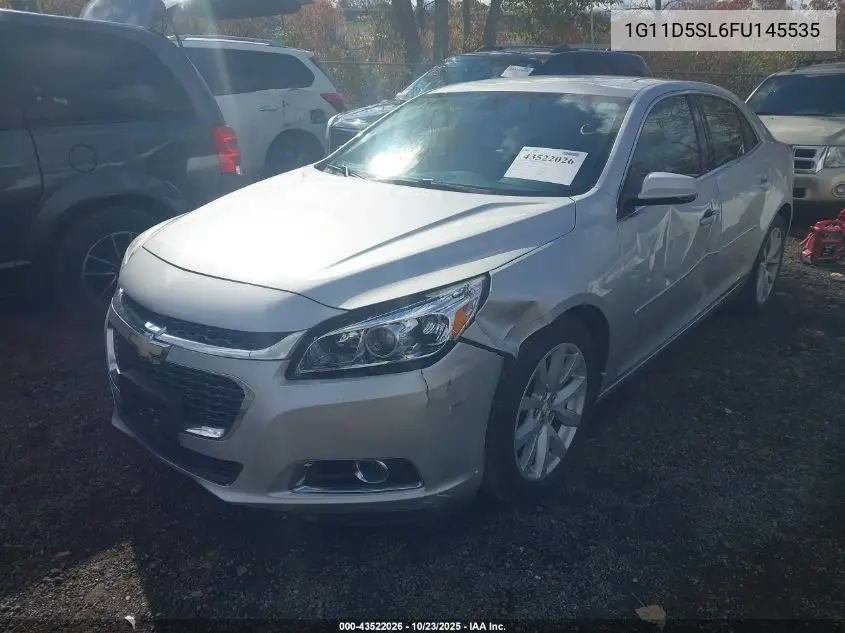 1G11D5SL6FU145535 2015 Chevrolet Malibu 2Lt