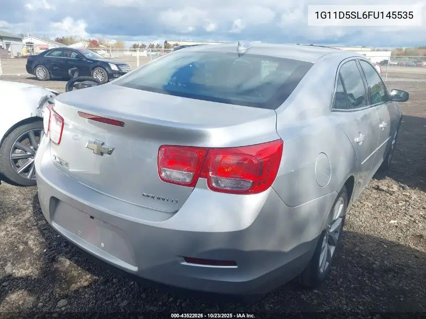 1G11D5SL6FU145535 2015 Chevrolet Malibu 2Lt