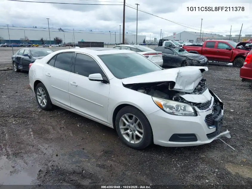 1G11C5SL8FF211378 2015 Chevrolet Malibu 1Lt