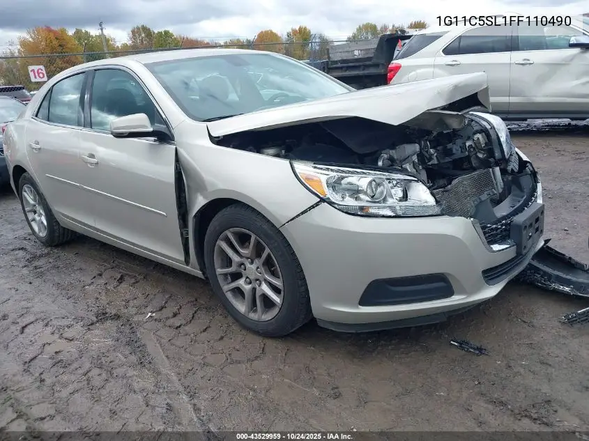1G11C5SL1FF110490 2015 Chevrolet Malibu 1Lt