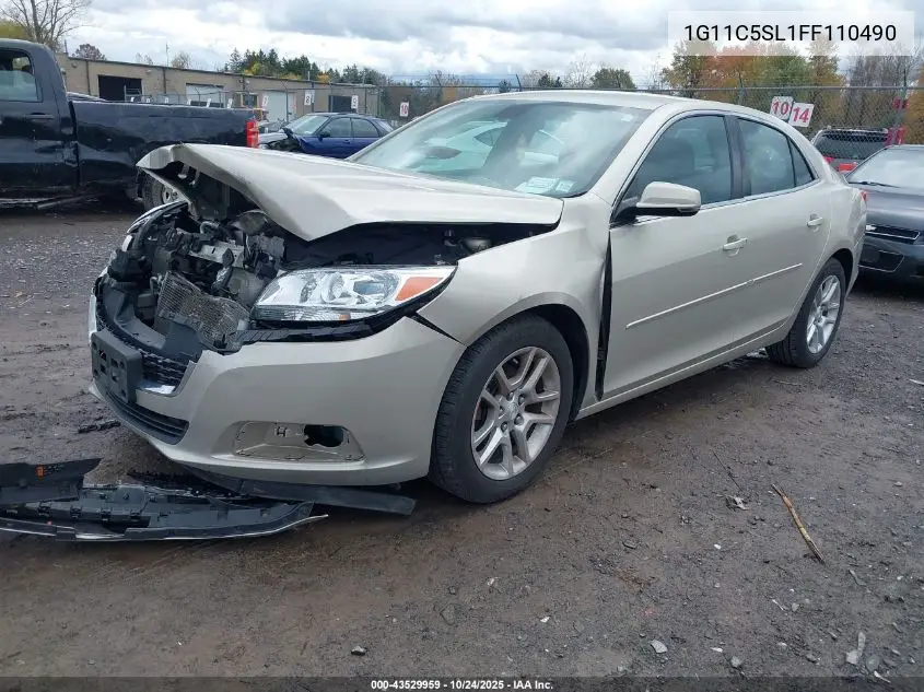 1G11C5SL1FF110490 2015 Chevrolet Malibu 1Lt