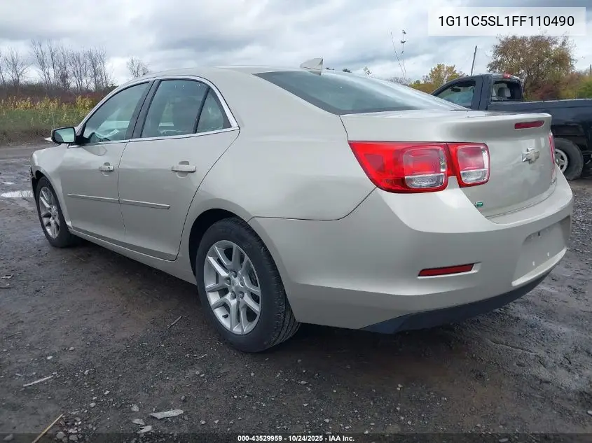1G11C5SL1FF110490 2015 Chevrolet Malibu 1Lt