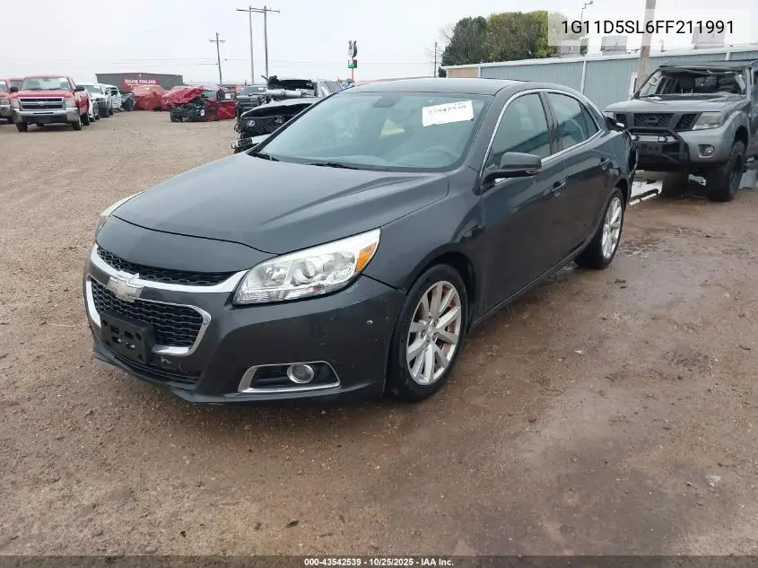 1G11D5SL6FF211991 2015 Chevrolet Malibu 2Lt