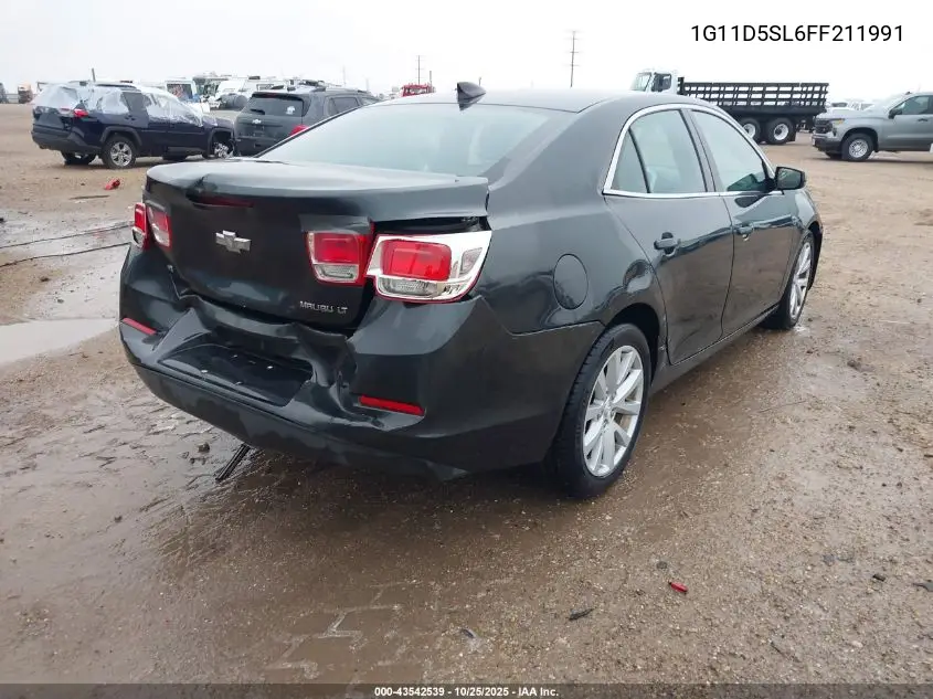 1G11D5SL6FF211991 2015 Chevrolet Malibu 2Lt