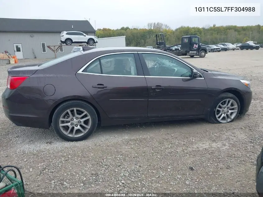 1G11C5SL7FF304988 2015 Chevrolet Malibu 1Lt
