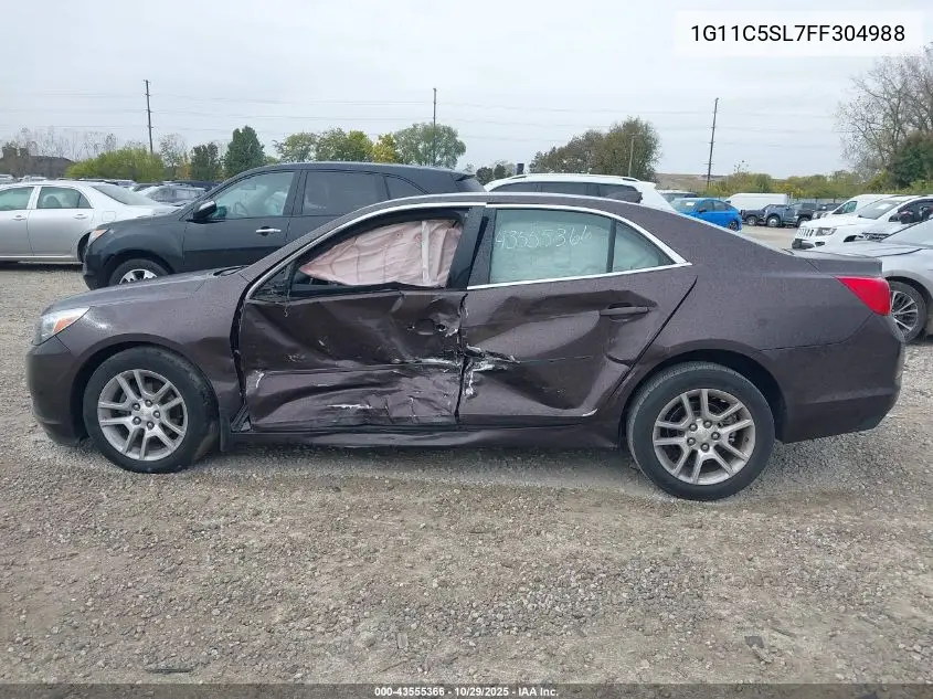 1G11C5SL7FF304988 2015 Chevrolet Malibu 1Lt