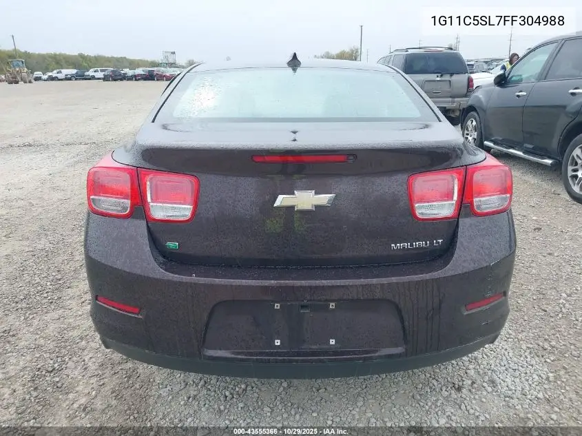 1G11C5SL7FF304988 2015 Chevrolet Malibu 1Lt