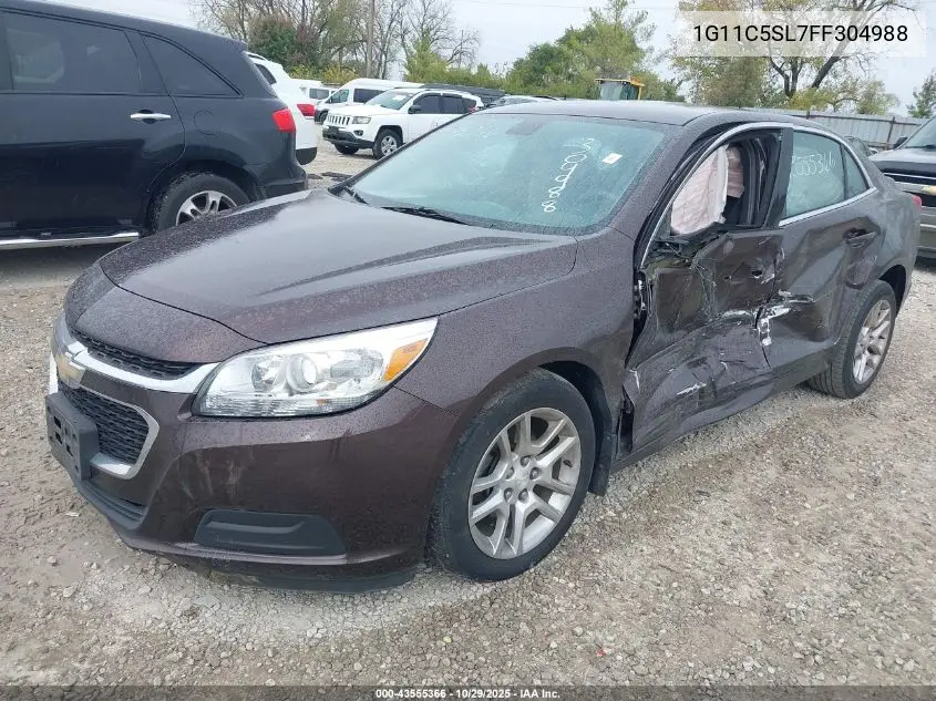1G11C5SL7FF304988 2015 Chevrolet Malibu 1Lt