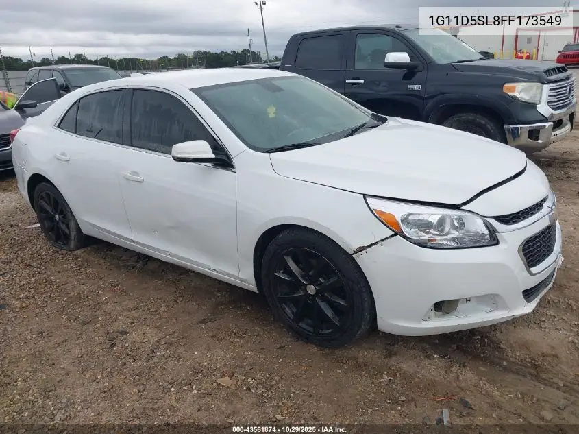 1G11D5SL8FF173549 2015 Chevrolet Malibu 2Lt