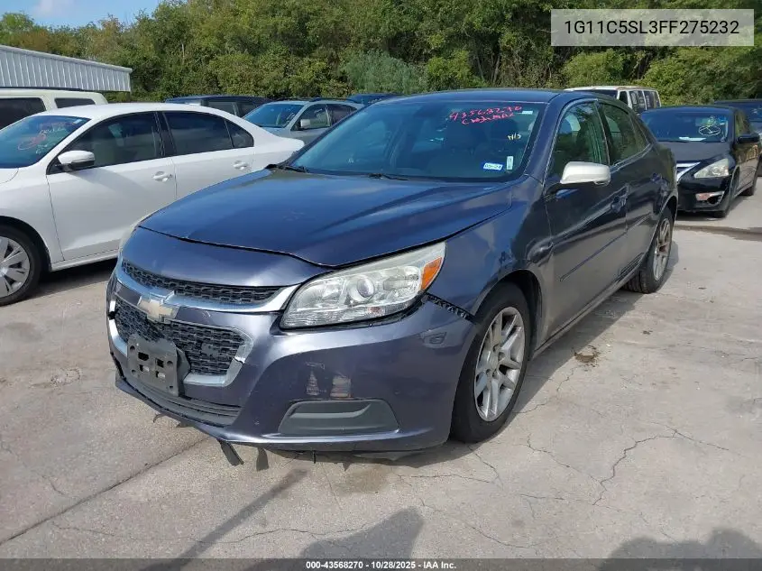 1G11C5SL3FF275232 2015 Chevrolet Malibu 1Lt