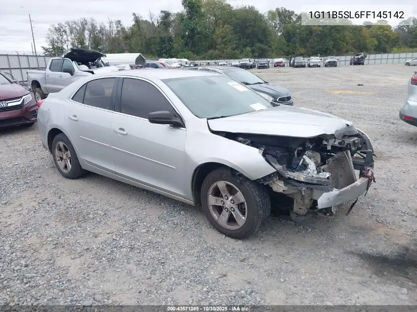 1G11B5SL6FF145142 2015 Chevrolet Malibu Ls