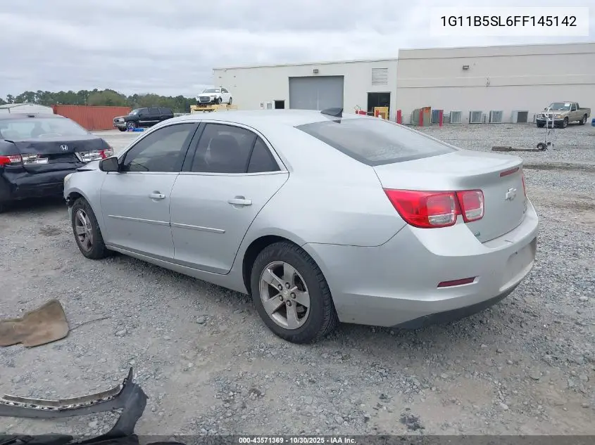 1G11B5SL6FF145142 2015 Chevrolet Malibu Ls