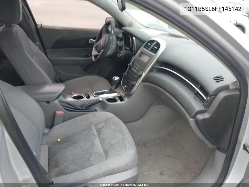 1G11B5SL6FF145142 2015 Chevrolet Malibu Ls