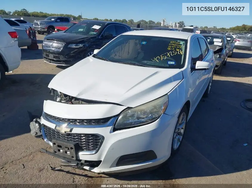 1G11C5SL0FU146327 2015 Chevrolet Malibu 1Lt