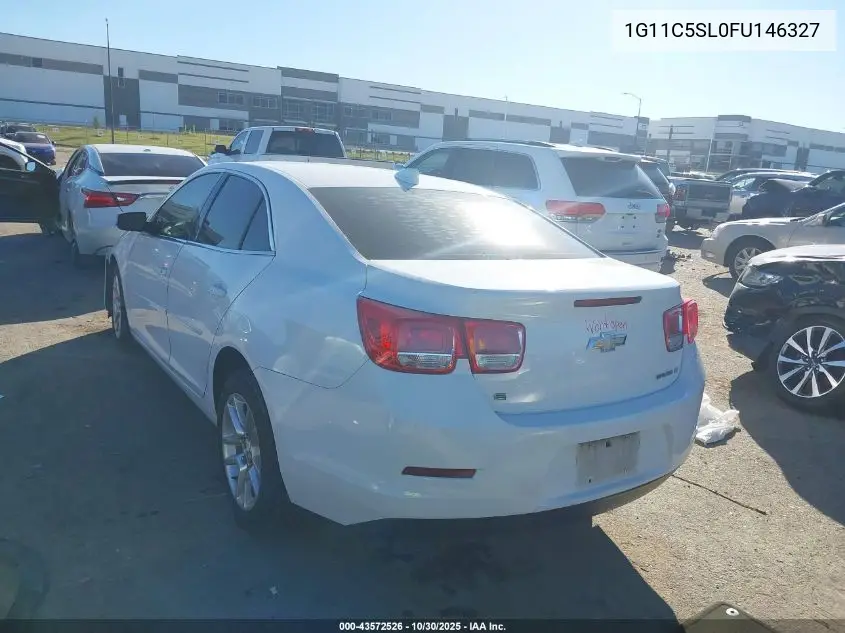 1G11C5SL0FU146327 2015 Chevrolet Malibu 1Lt
