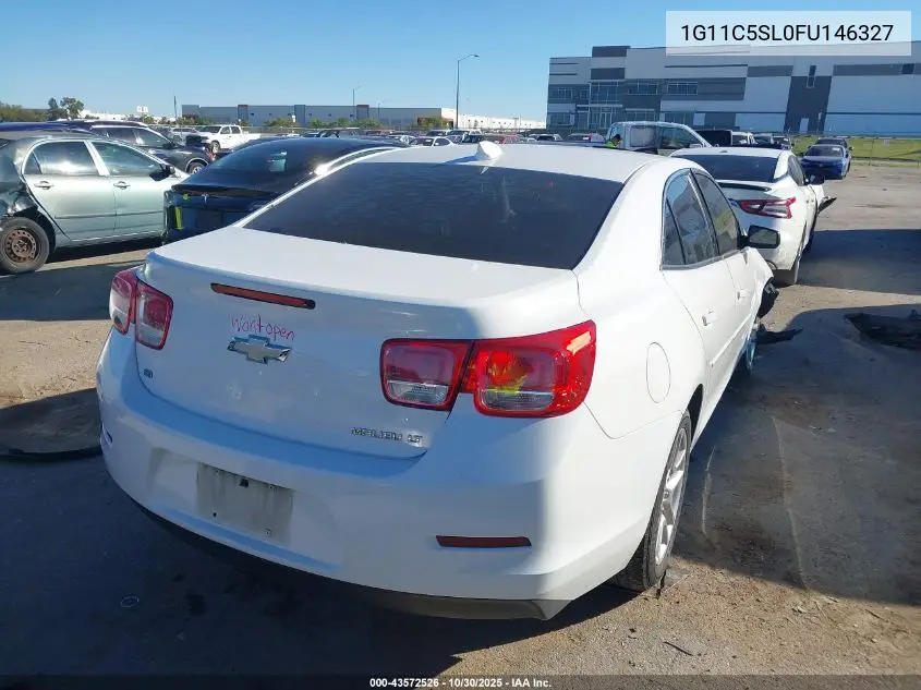 1G11C5SL0FU146327 2015 Chevrolet Malibu 1Lt