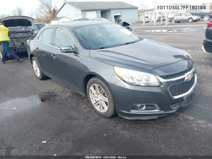 1G11D5SL7FF180184 2015 Chevrolet Malibu 2Lt