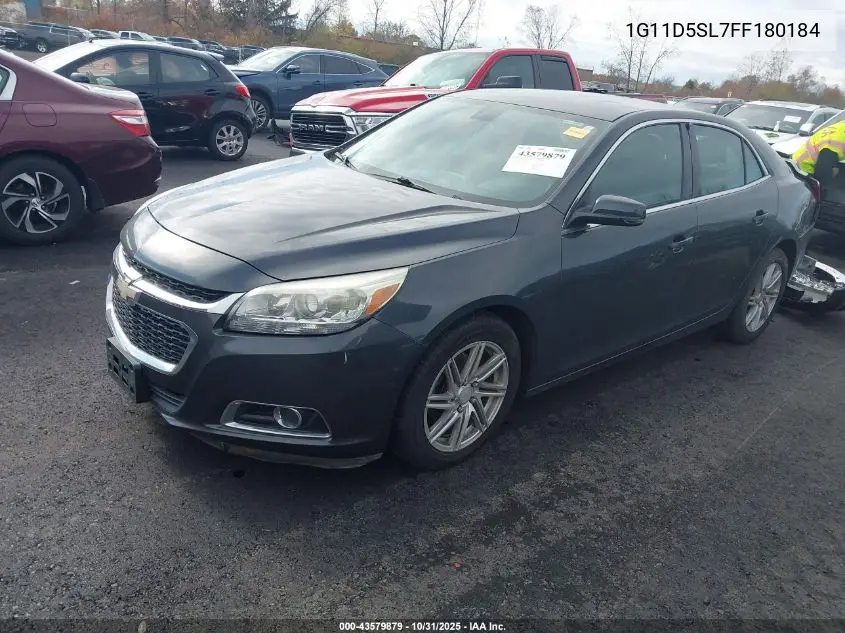 1G11D5SL7FF180184 2015 Chevrolet Malibu 2Lt