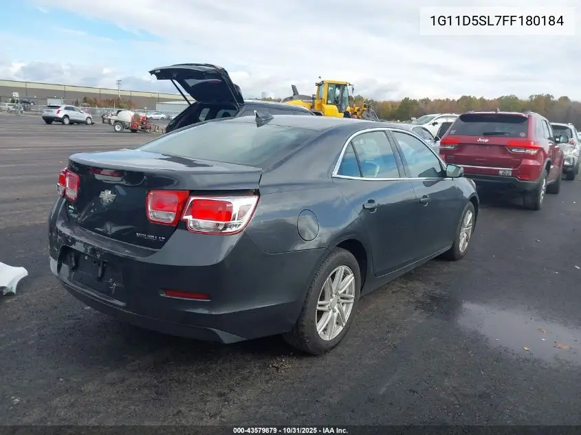 1G11D5SL7FF180184 2015 Chevrolet Malibu 2Lt