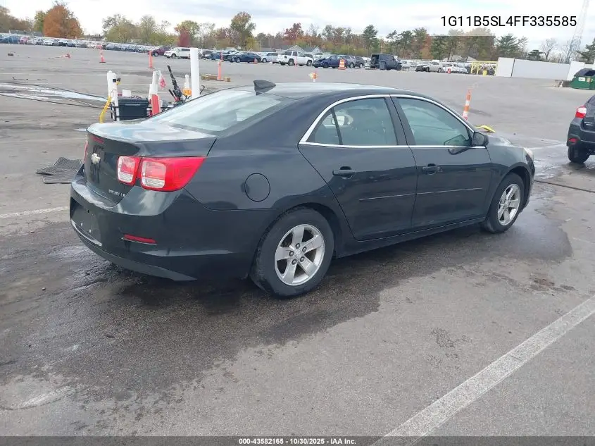 1G11B5SL4FF335585 2015 Chevrolet Malibu Ls