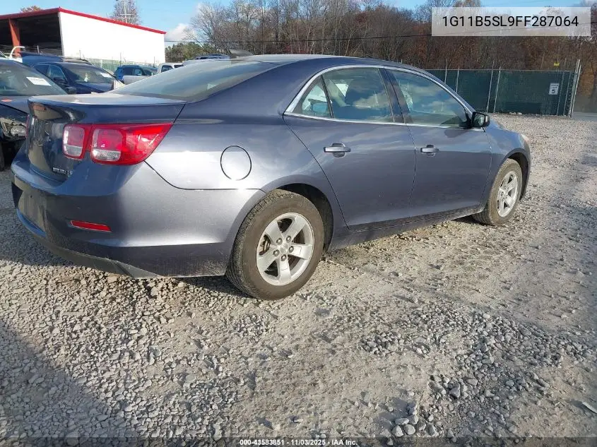 1G11B5SL9FF287064 2015 Chevrolet Malibu Ls