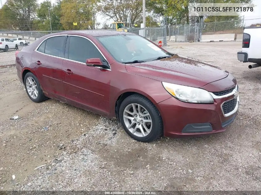 1G11C5SL5FF121878 2015 Chevrolet Malibu 1Lt