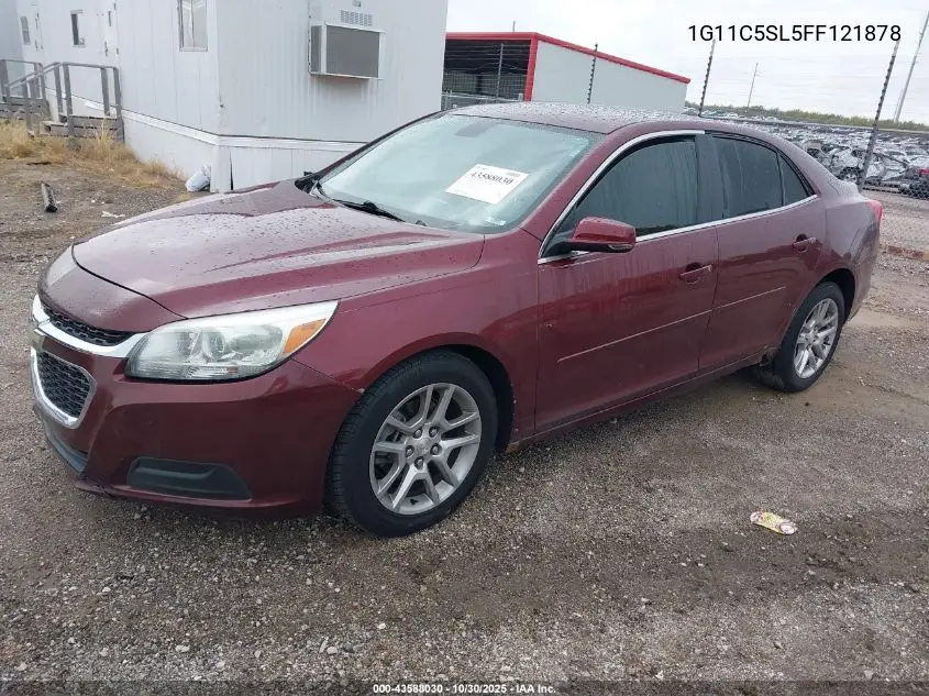 1G11C5SL5FF121878 2015 Chevrolet Malibu 1Lt