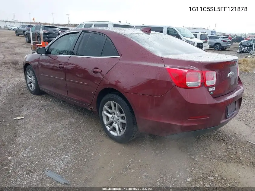 1G11C5SL5FF121878 2015 Chevrolet Malibu 1Lt