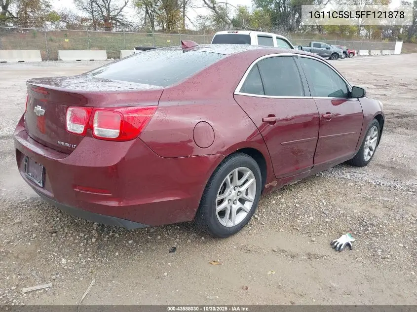 1G11C5SL5FF121878 2015 Chevrolet Malibu 1Lt