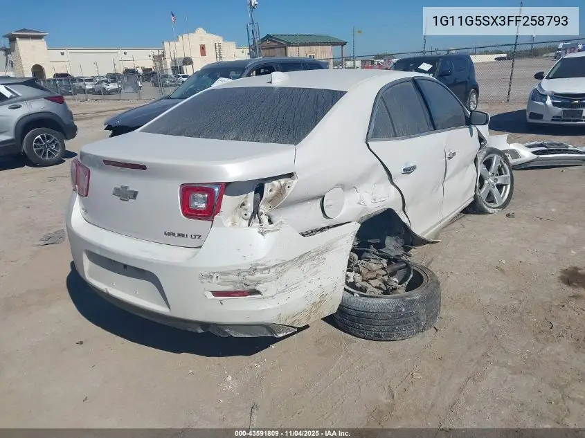 1G11G5SX3FF258793 2015 Chevrolet Malibu 2Lz