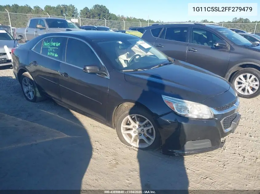 1G11C5SL2FF279479 2015 Chevrolet Malibu 1Lt