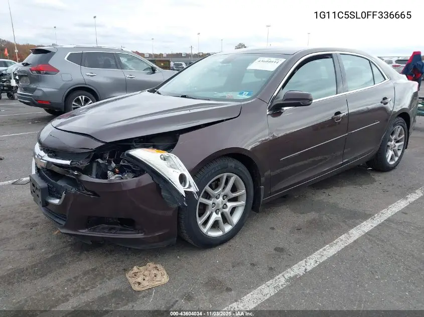 1G11C5SL0FF336665 2015 Chevrolet Malibu 1Lt