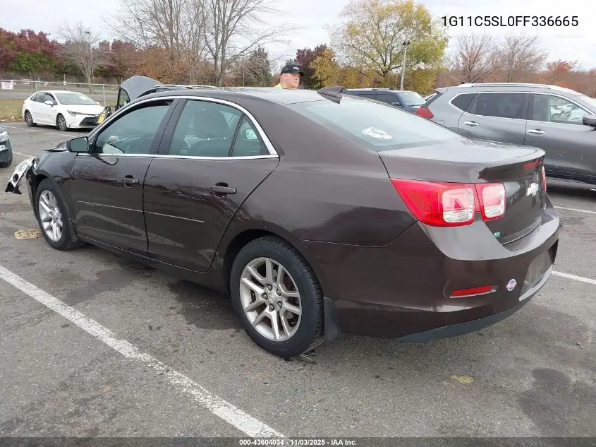 1G11C5SL0FF336665 2015 Chevrolet Malibu 1Lt
