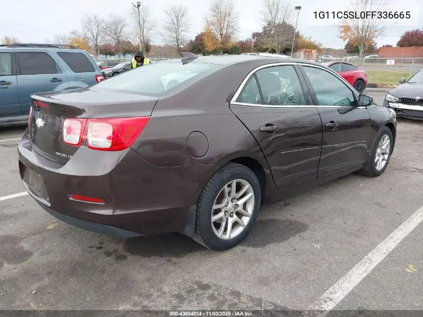 1G11C5SL0FF336665 2015 Chevrolet Malibu 1Lt
