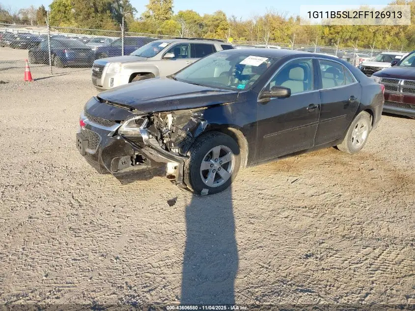 1G11B5SL2FF126913 2015 Chevrolet Malibu Ls