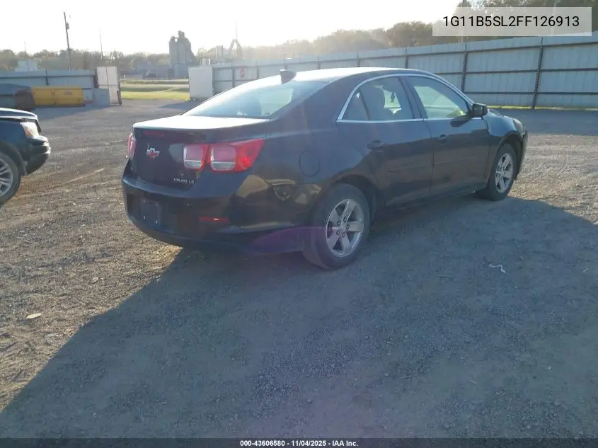 1G11B5SL2FF126913 2015 Chevrolet Malibu Ls