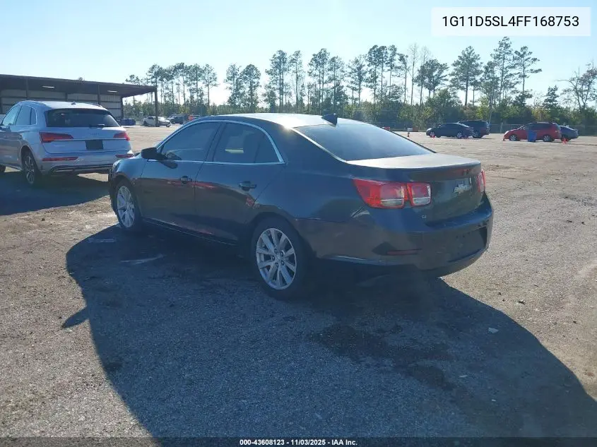 1G11D5SL4FF168753 2015 Chevrolet Malibu 2Lt