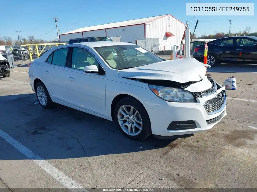 1G11C5SL4FF249755 2015 Chevrolet Malibu 1Lt