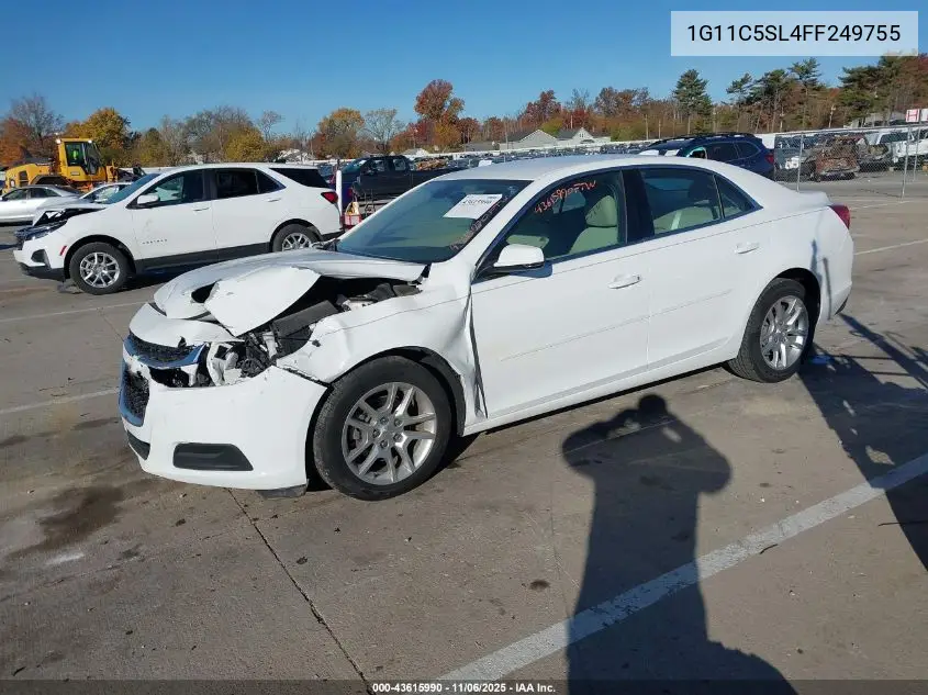 1G11C5SL4FF249755 2015 Chevrolet Malibu 1Lt