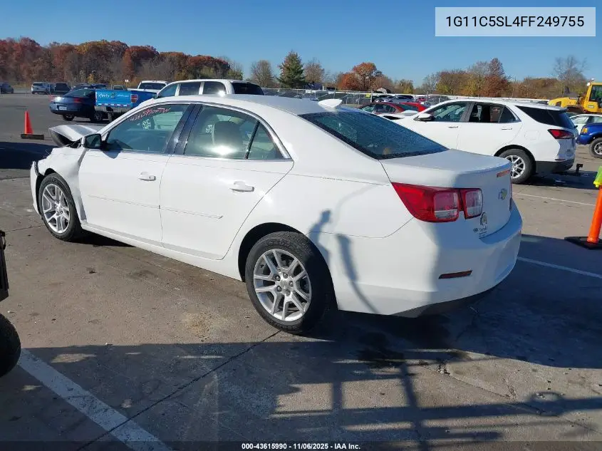 1G11C5SL4FF249755 2015 Chevrolet Malibu 1Lt