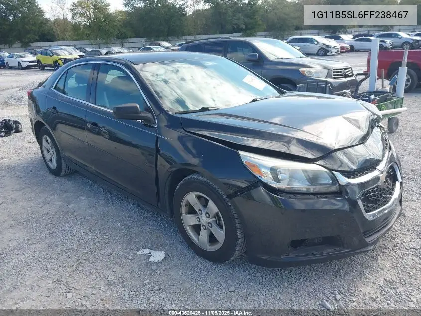 1G11B5SL6FF238467 2015 Chevrolet Malibu Ls