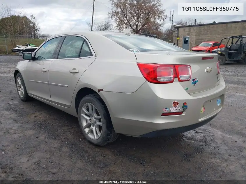 1G11C5SL0FF350775 2015 Chevrolet Malibu 1Lt