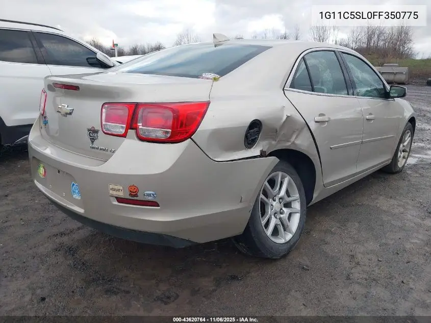 1G11C5SL0FF350775 2015 Chevrolet Malibu 1Lt