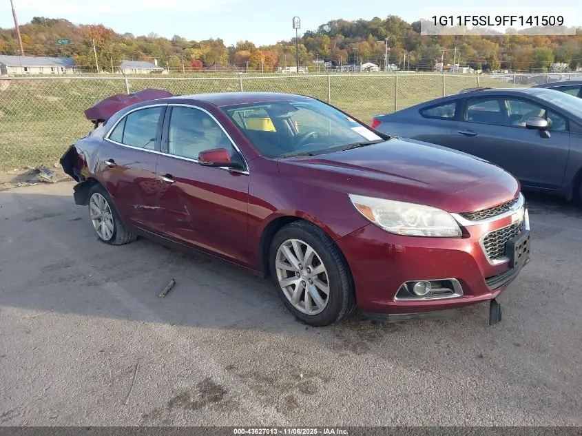 1G11F5SL9FF141509 2015 Chevrolet Malibu 1Lz